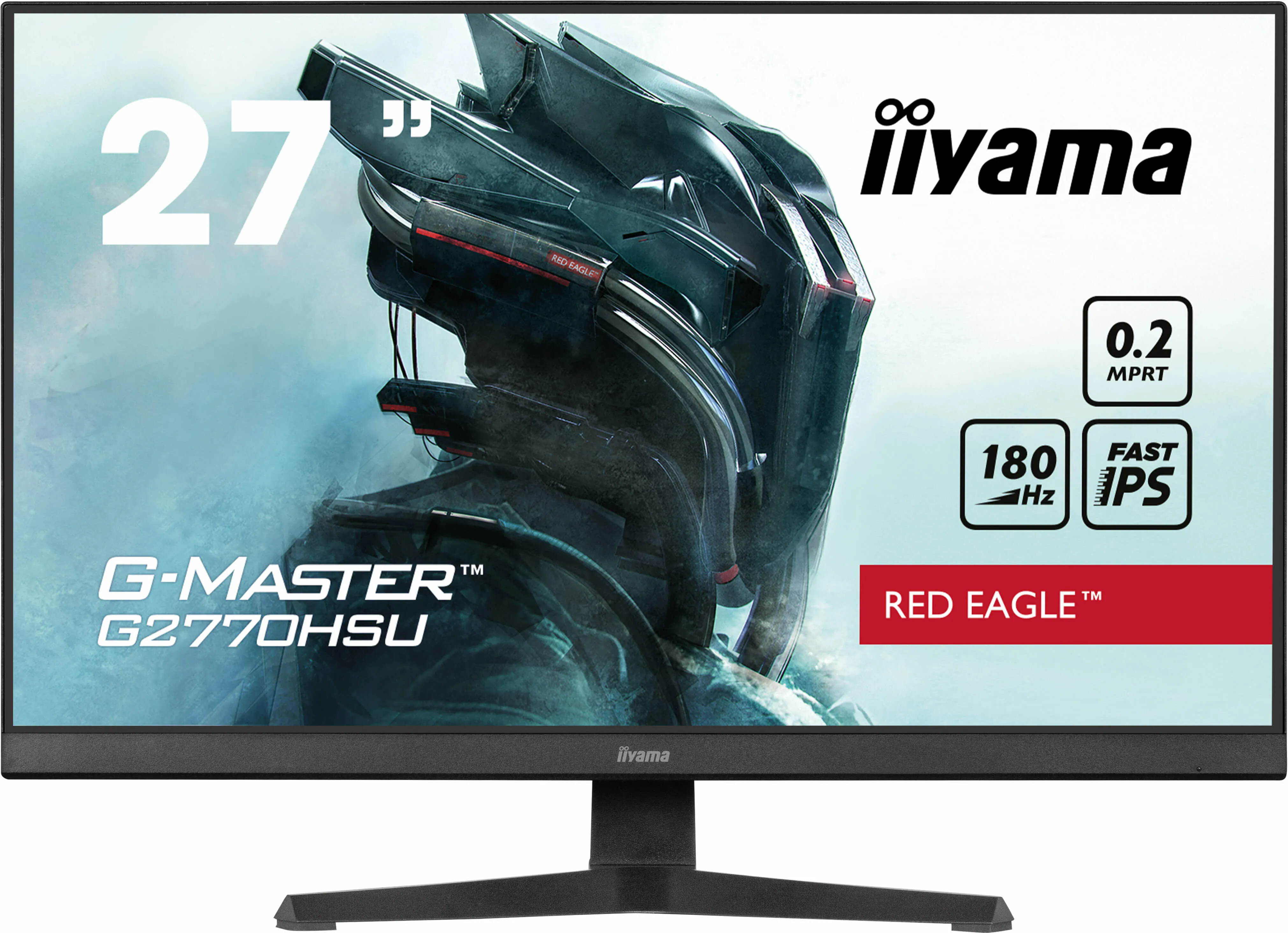 Ecran 27" Iiyama G-Master Red Eagle G2770HSU-B6 Full HD 180Hz (Noir)
