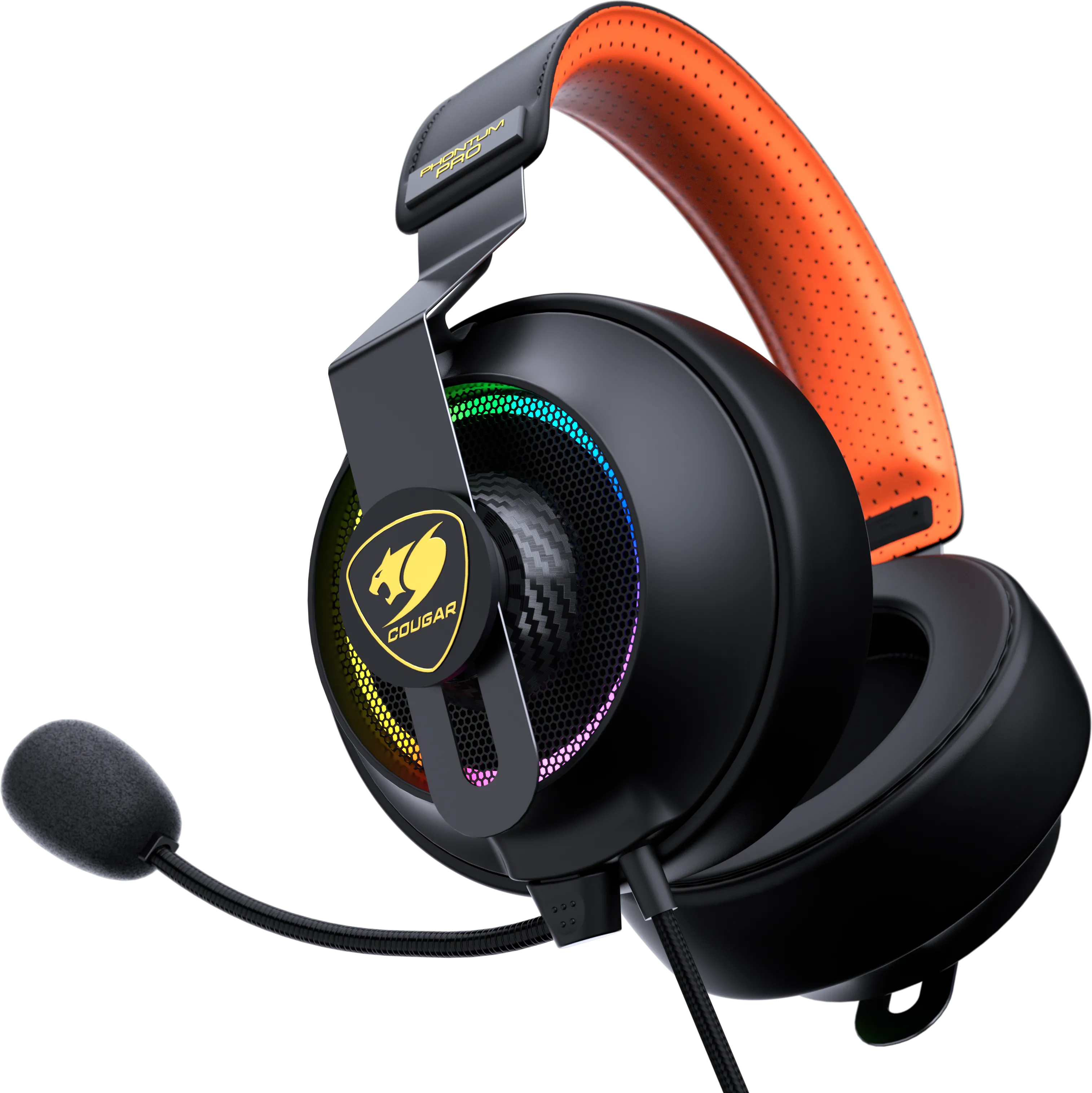 Casque Gamer filaire Cougar Phontum Pro Prix RGB (Noir)