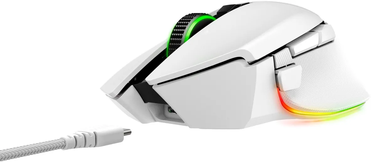Souris sans fil Gamer Razer Basilisk V3 Pro RGB (Blanc)