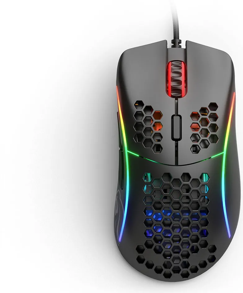 Souris filaire Gamer Glorious PC Gaming Race Model D RGB (Noir)