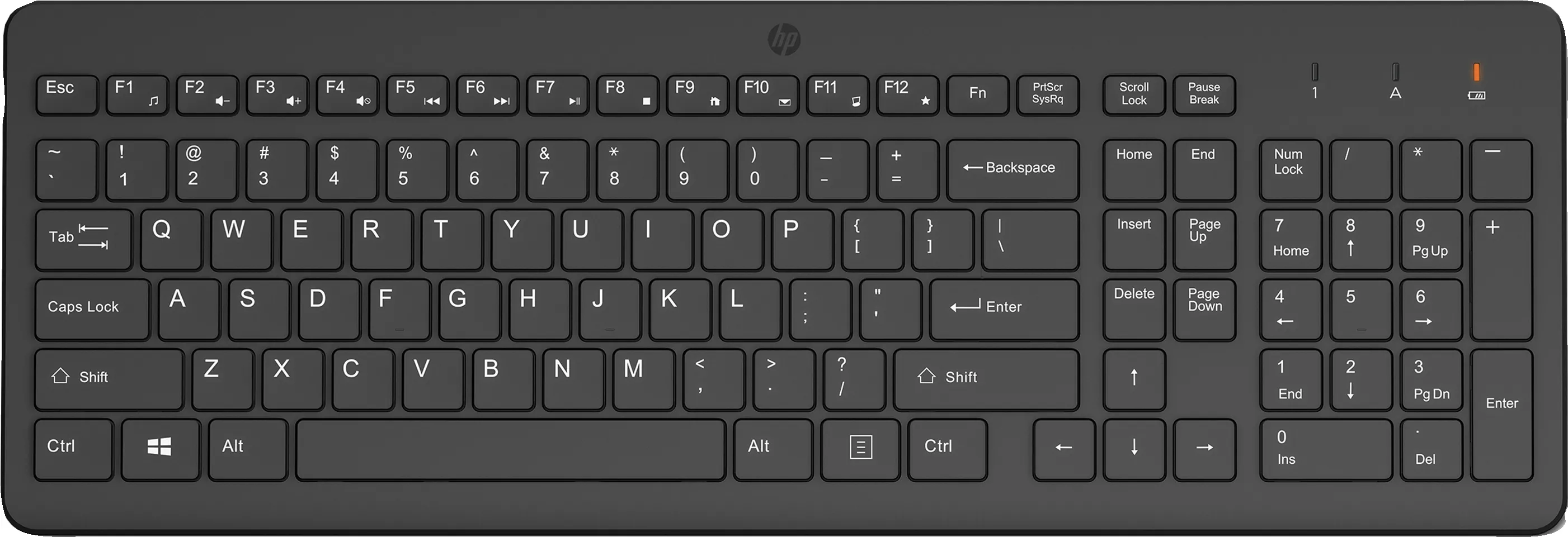 Clavier sans fil HP 225 (Noir)