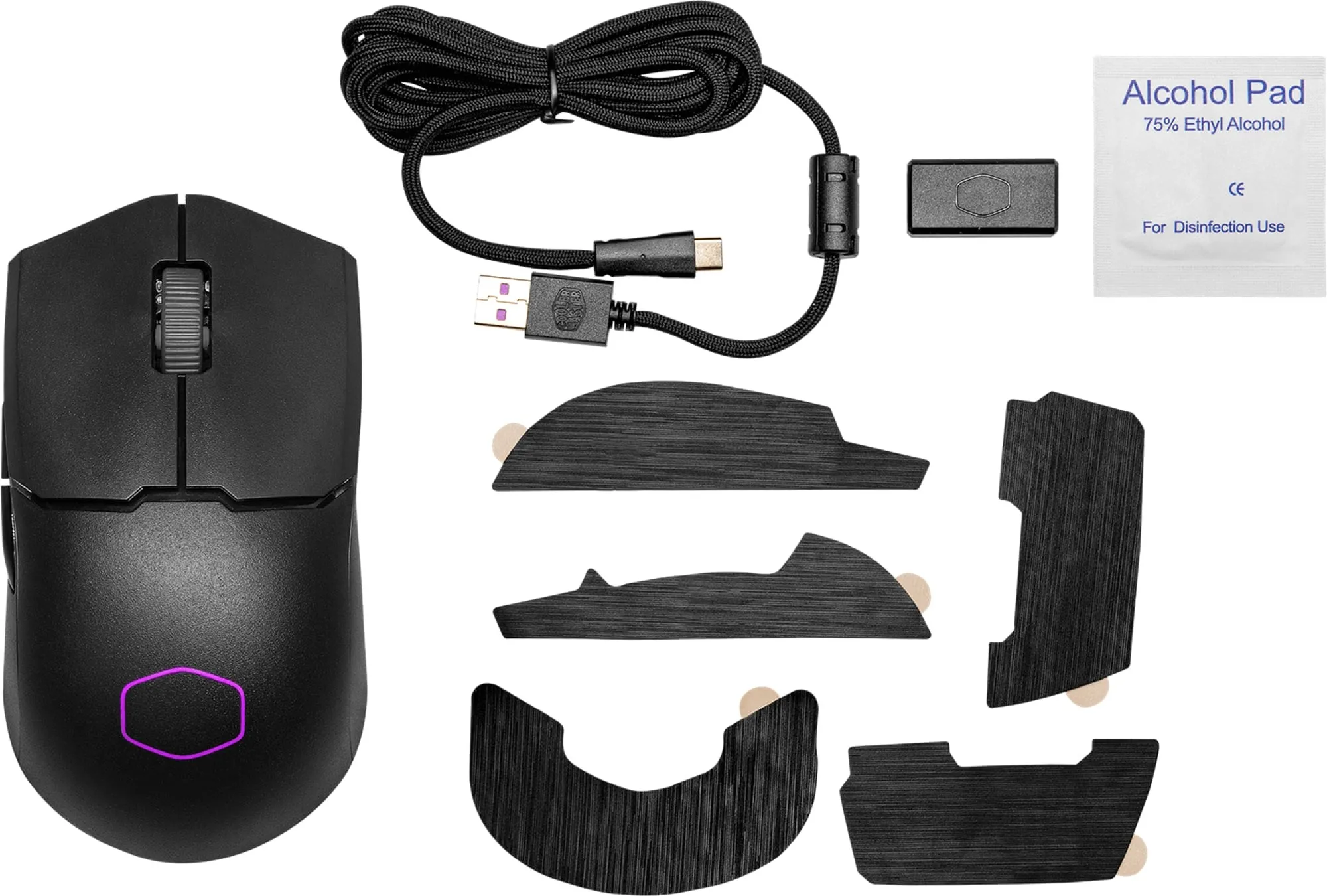Souris sans fil Gamer Cooler Master MM712 (Noir)