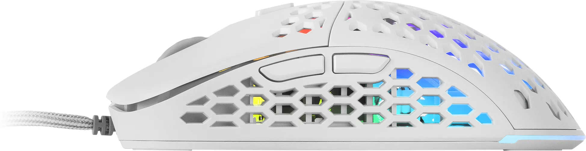 Souris filaire Gamer Mars Gaming MM55 RGB (Blanc)