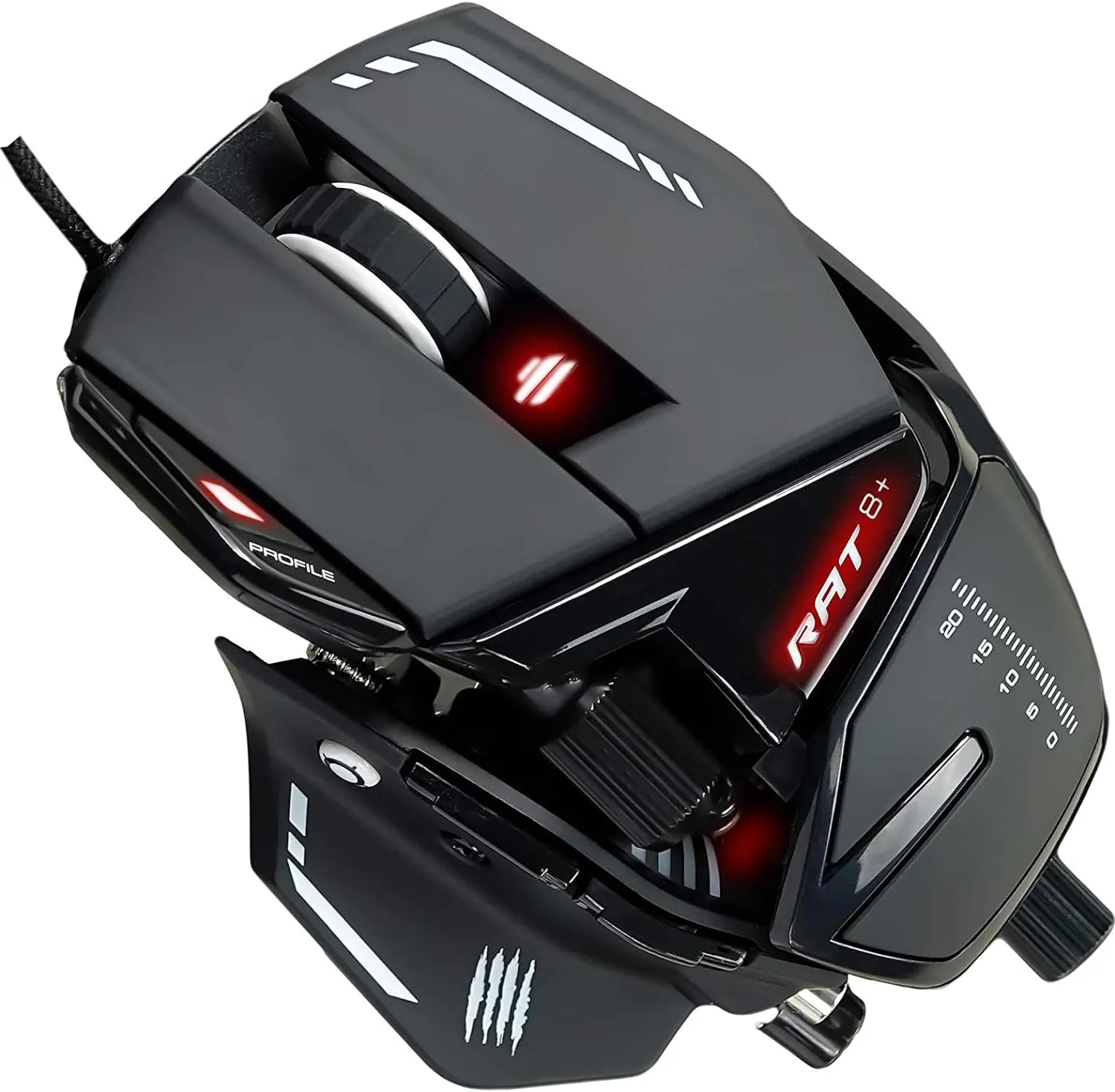 Souris filaire Gamer Mad Catz Rat 8+ (Noir)