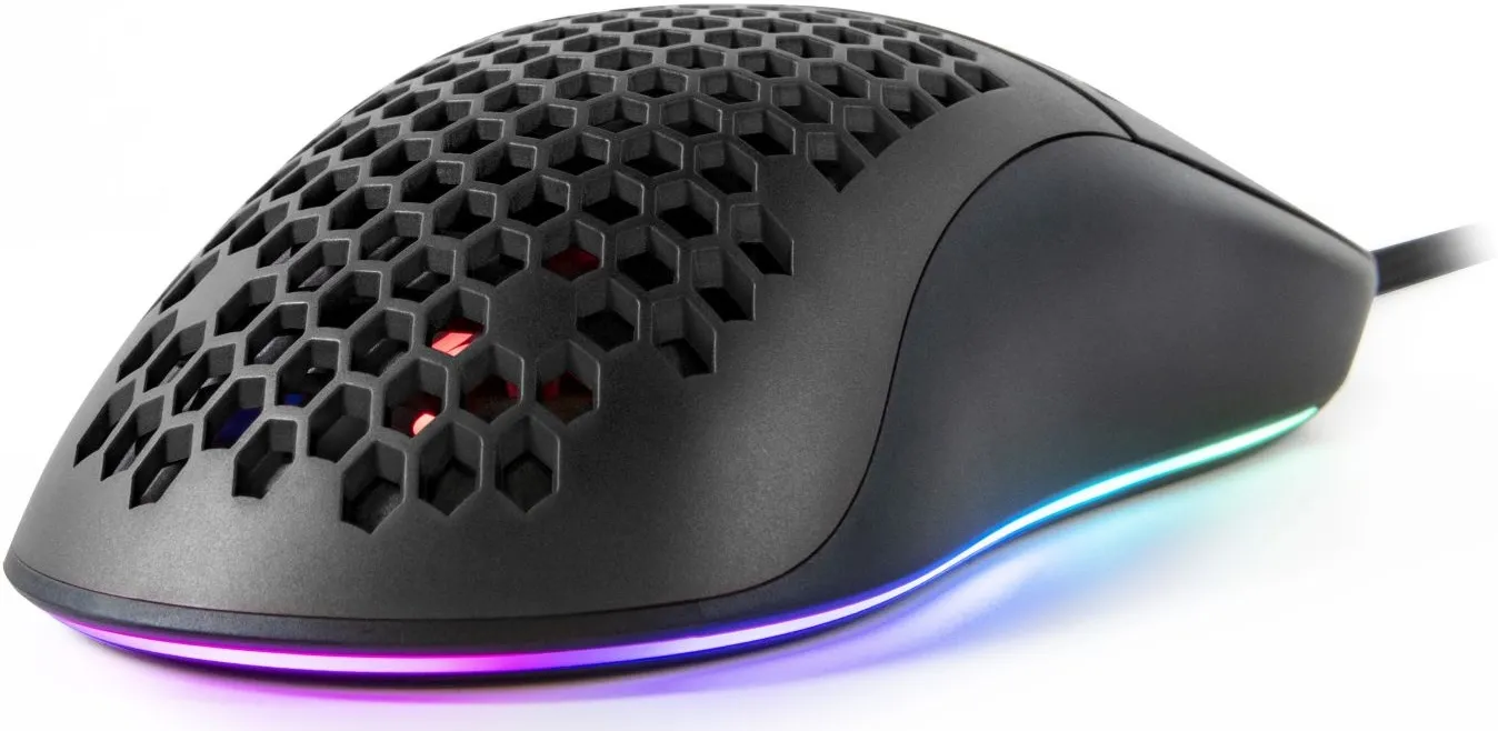 Souris filaire Gamer Arozzi Favo Ultra Light RGB (Noir)