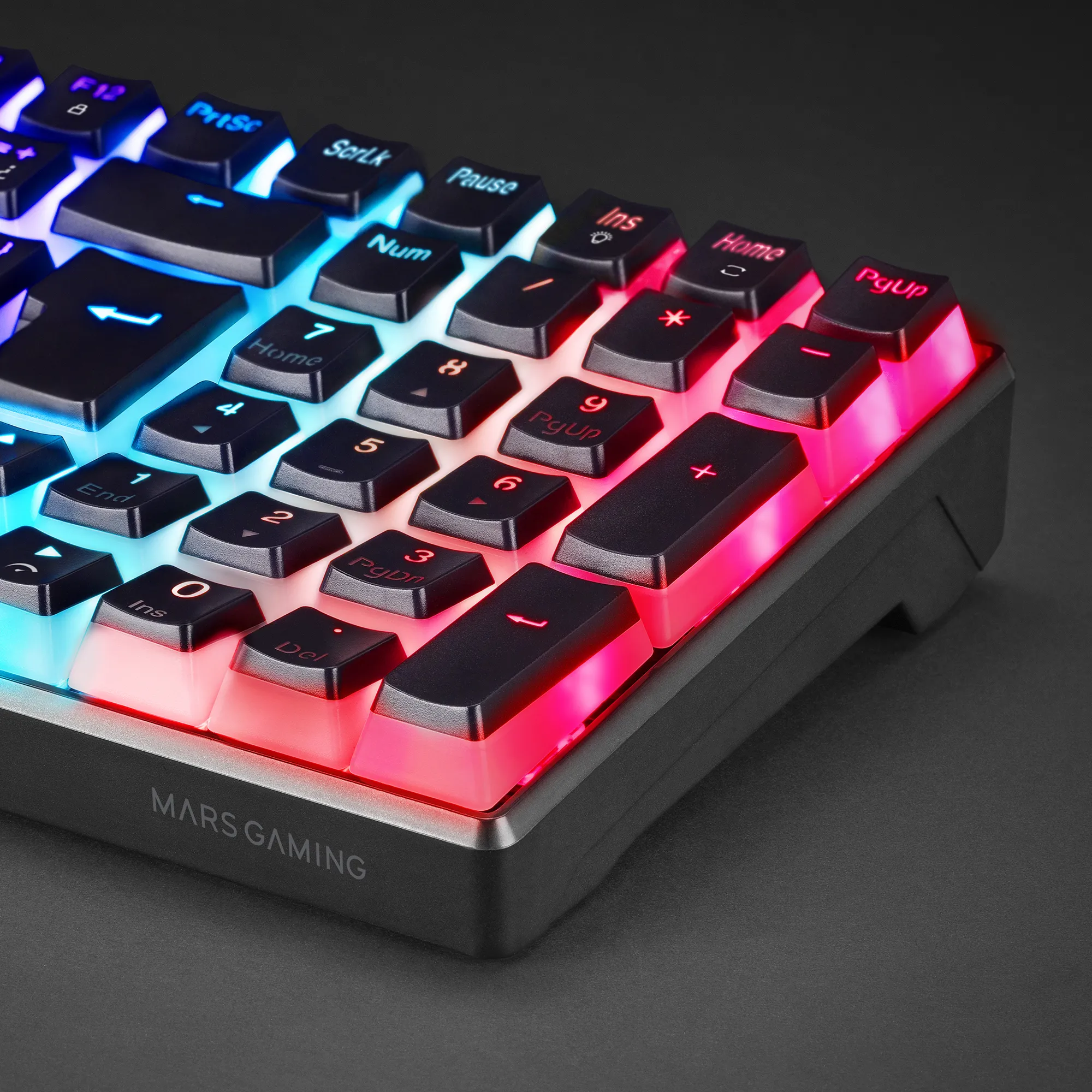 Clavier Gamer mécanique (Outemu Blue Switch) Mars Gaming MKUltra RGB (Noir)