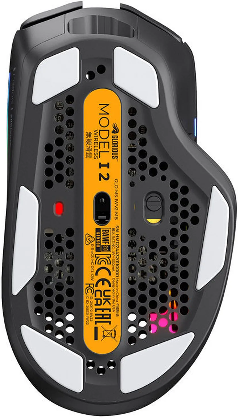 Souris sans fil Gamer Glorious Model I2 RGB (Noir)