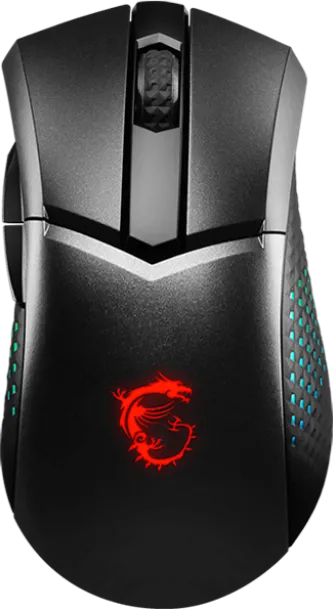 Souris sans fil Gamer MSI Clutch GM51 Lightweight RGB (Noir)