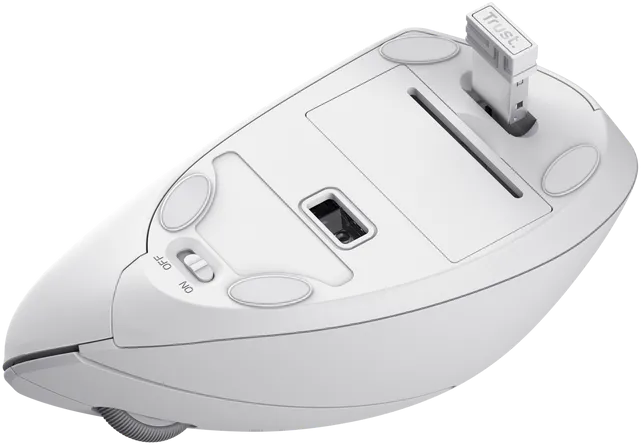 Souris sans fil ergonomique Trust Verto (Blanc)