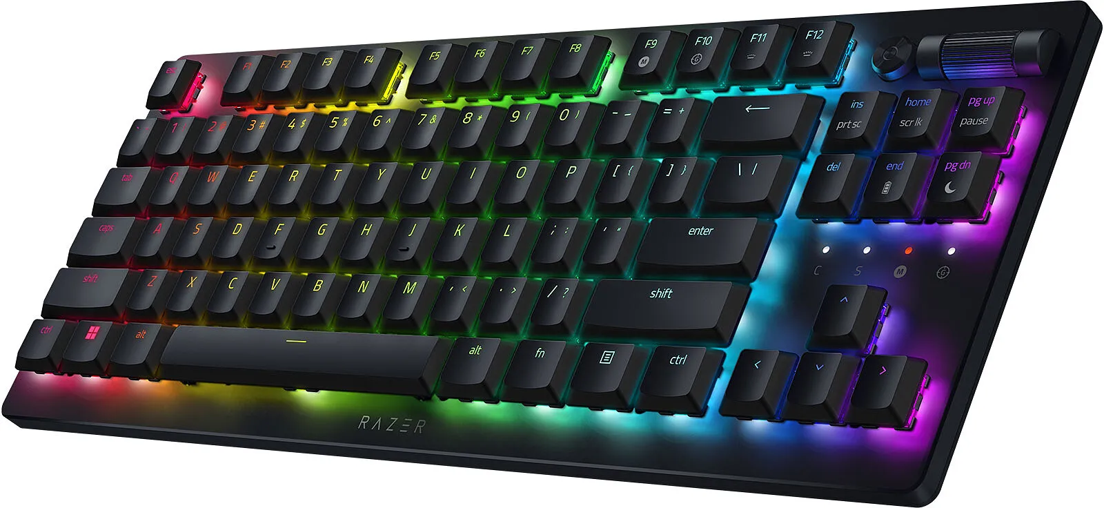 Clavier Gamer mécanique (Razer Optical Switch Red) Razer  DeathStalker V2 Pro Tenkeyless RGB (Noir)
