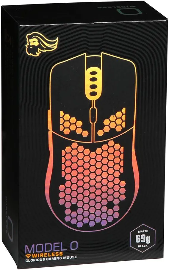 Souris sans fil Gamer Glorious PC Gaming Race Model O RGB (Noir)