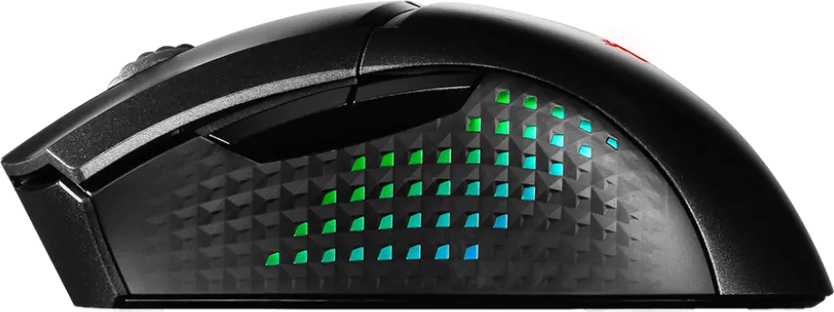 Souris sans fil Gamer MSI Clutch GM51 Lightweight RGB (Noir)