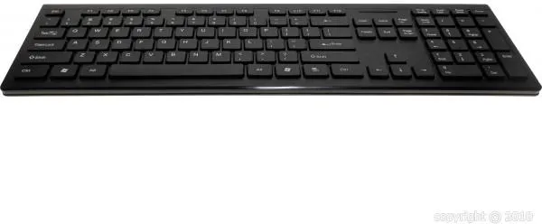 Clavier sans fil Dacomex K250W (Noir)