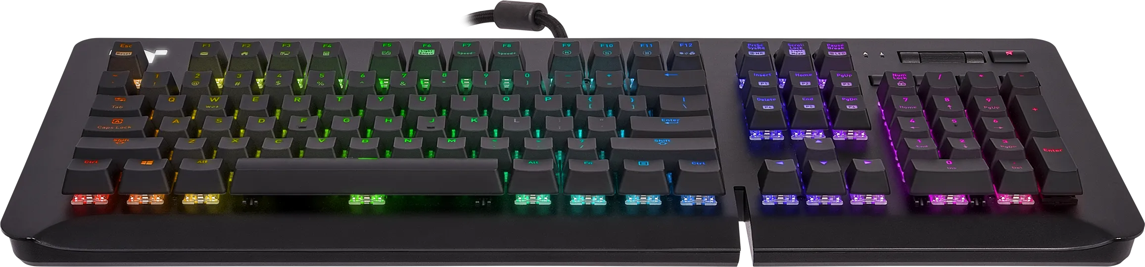 Clavier Gamer mécanique (Cherry MX Silver) Thermaltake Level 20 GT RGB (Noir)