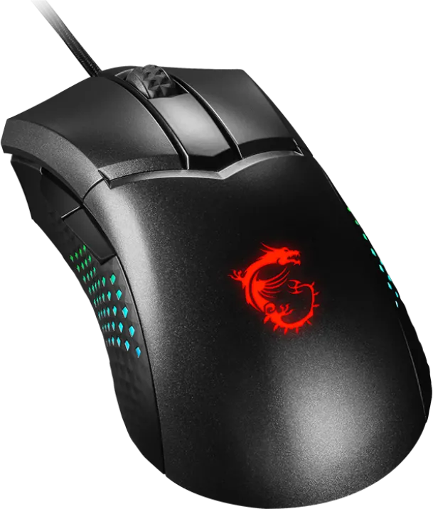 Souris filaire Gamer MSI Clutch GM51 Lightweight RGB (Noir)