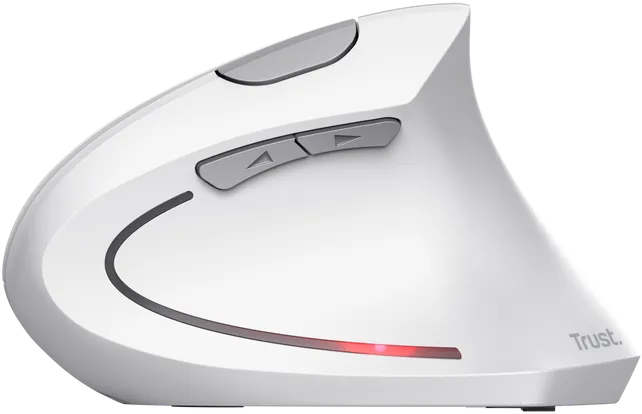 Souris sans fil ergonomique Trust Verto (Blanc)