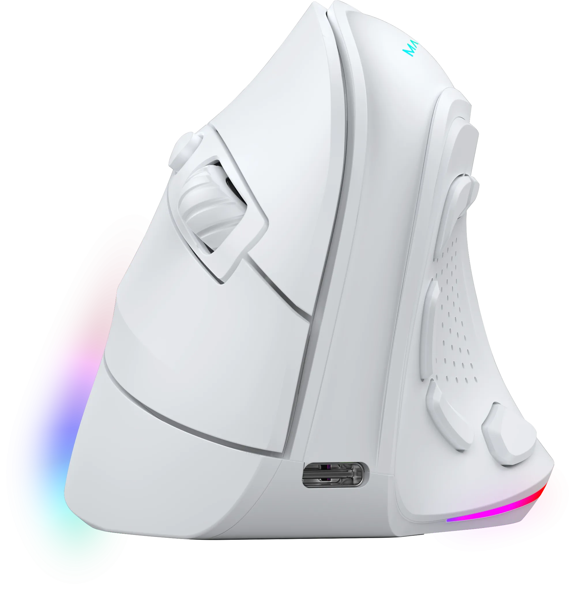 Souris sans fil Gamer ergonomique verticale Mars Gaming MM-SK RGB (Blanc)