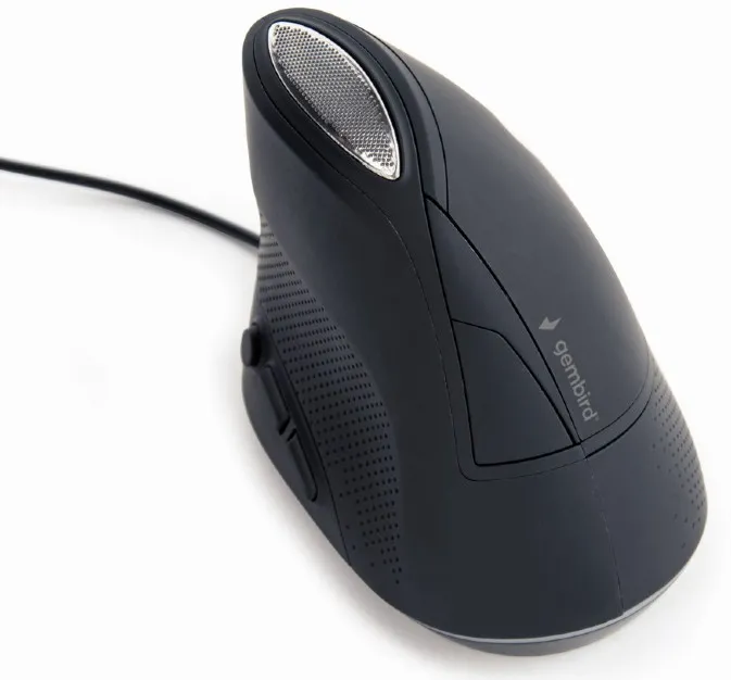 Souris filaire ergonomique Gembird MUS-ERGO-03 (Noir)