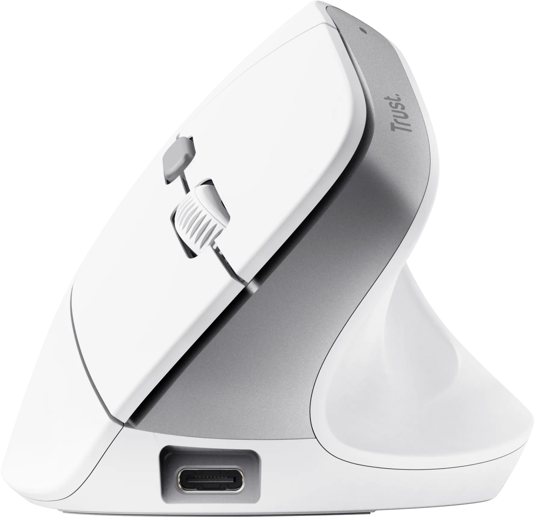 Souris sans fil ergonomique Trust Bayo II (Blanc) 