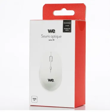 Souris sans fil We (Blanc)