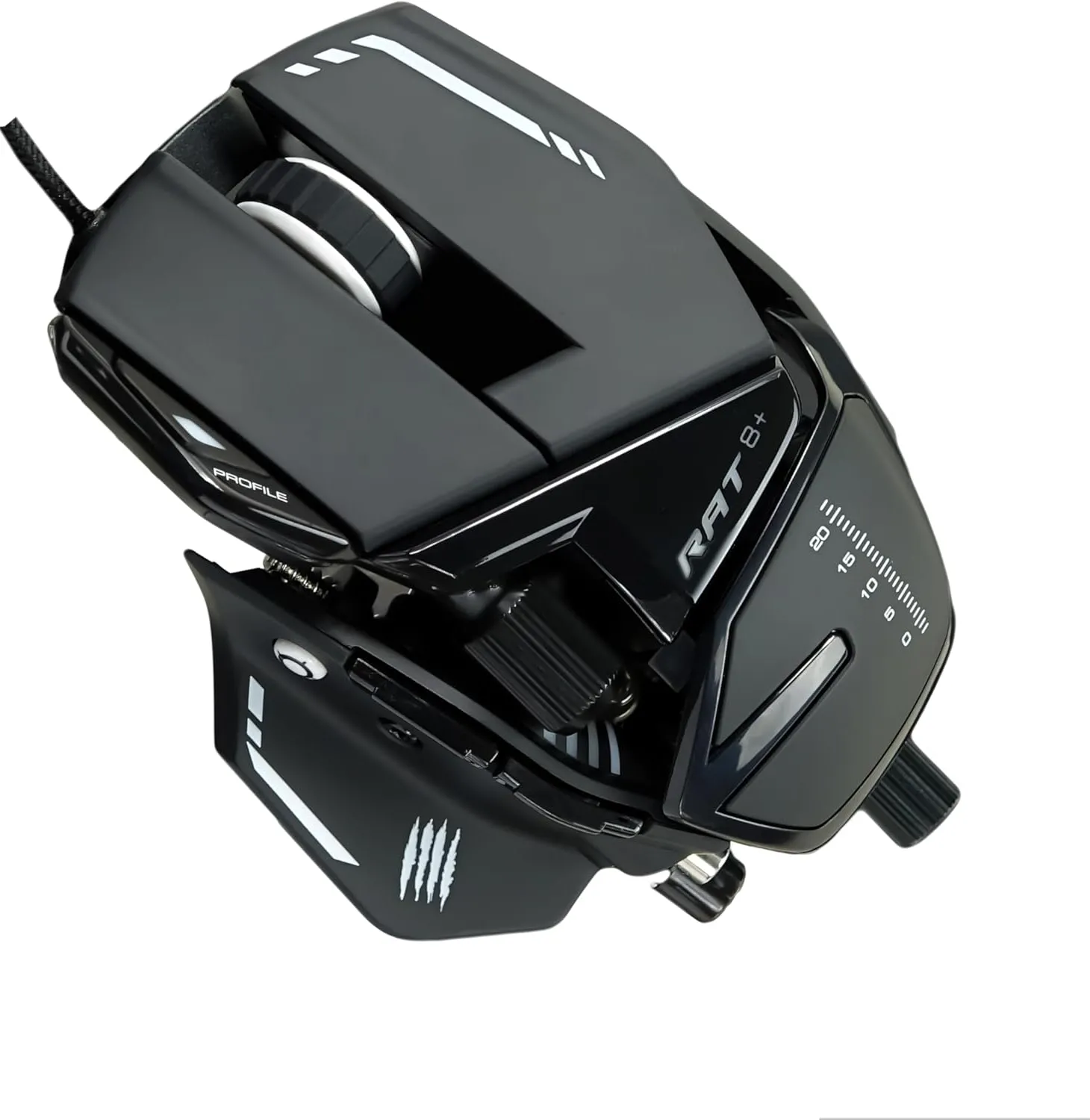 Souris filaire Gamer Mad Catz Rat 8+ (Noir)