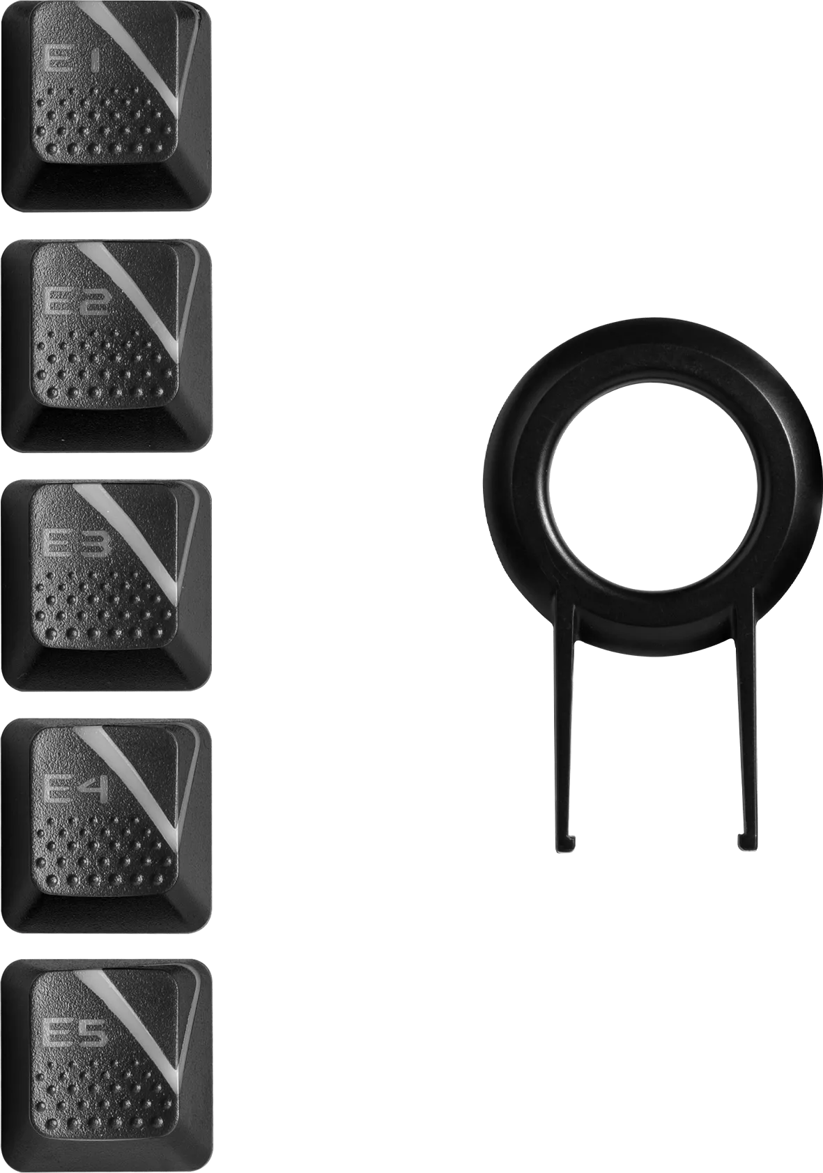 Clavier Gamer mécanique (Light Strike Silver) EVGA Z20 RGB (Noir)