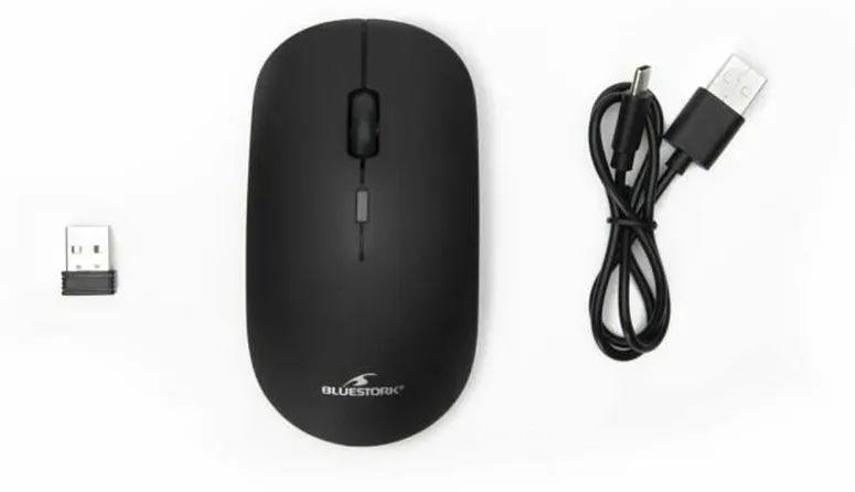 Souris sans fil Bluestork Office 100 (Noir)