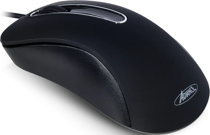Souris filaire Advance Shape 3D (Noir)