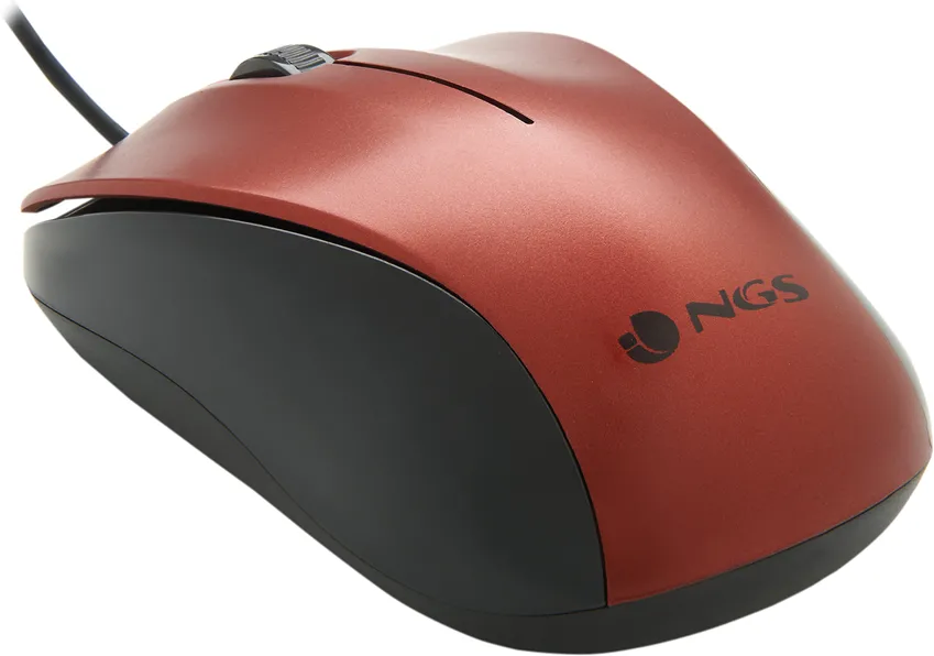 Souris filaire NGS Crew (Rouge)