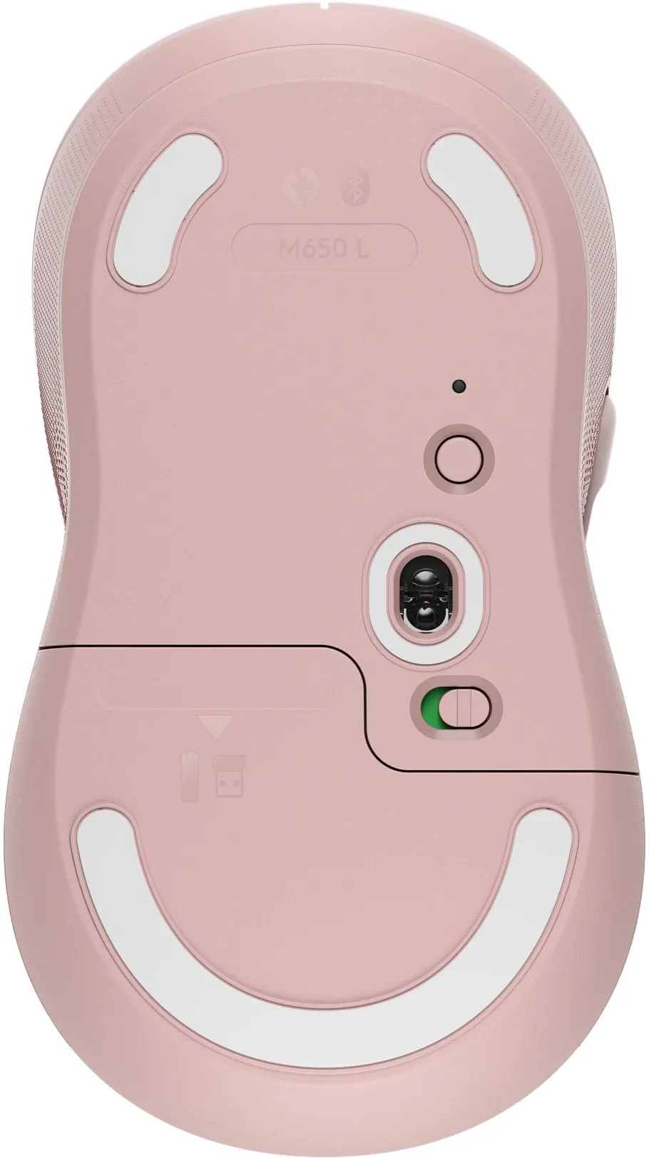 Souris sans fil Logitech Signature M650 L (Rose)