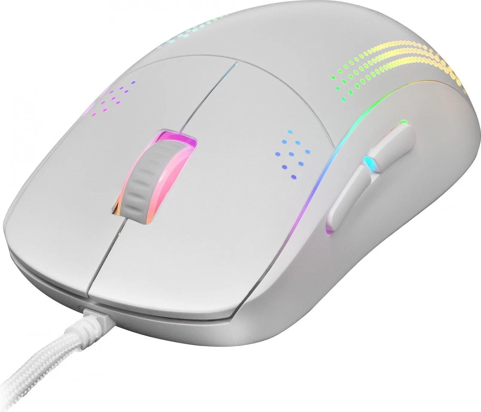 Souris filaire Gamer Mars Gaming MMPro RGB (Blanc)