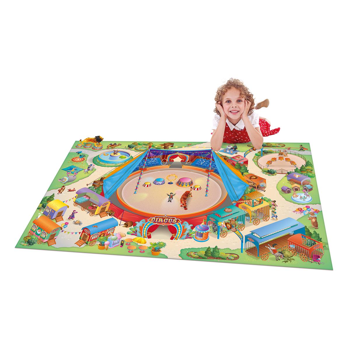 Tapis enfant 100x150 cm CIRQUE