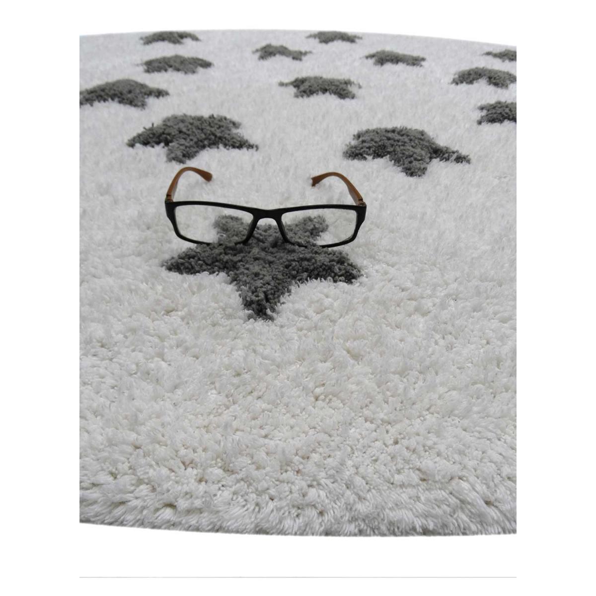 Tapis enfant tufté main en coton ETOILE Care&Fair