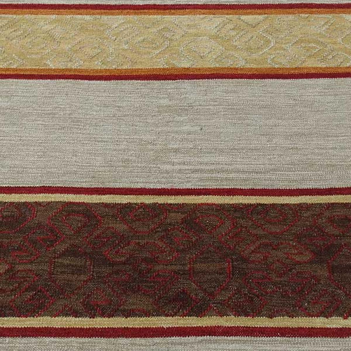 Tapis kilim tissé main en laine SARIKILIM Care&Fair