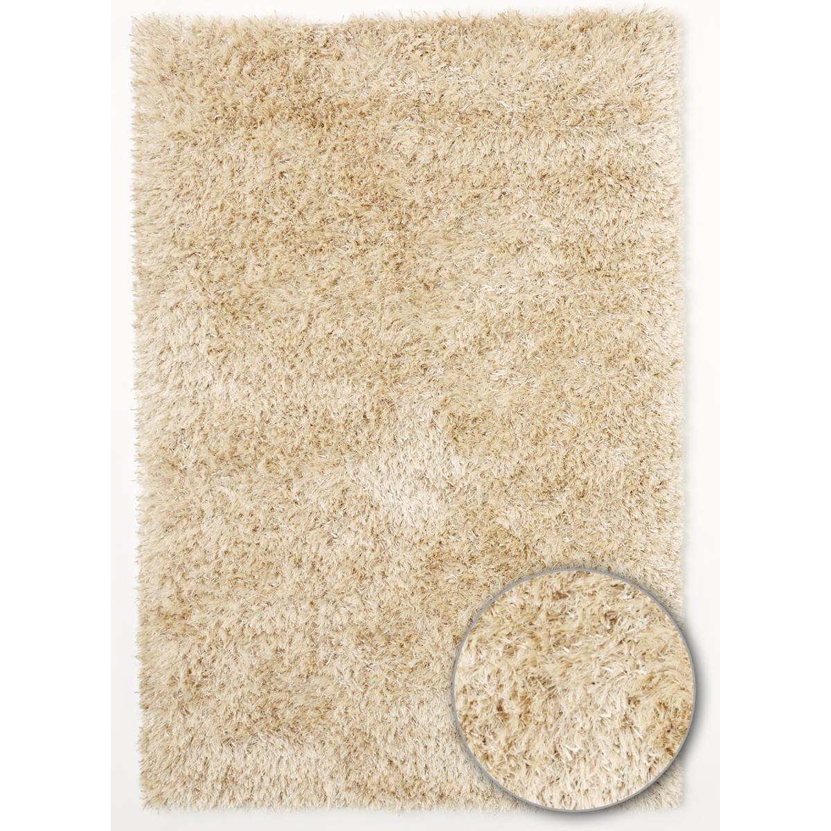 Tapis shaggy tufté main MELANGE Care&Fair