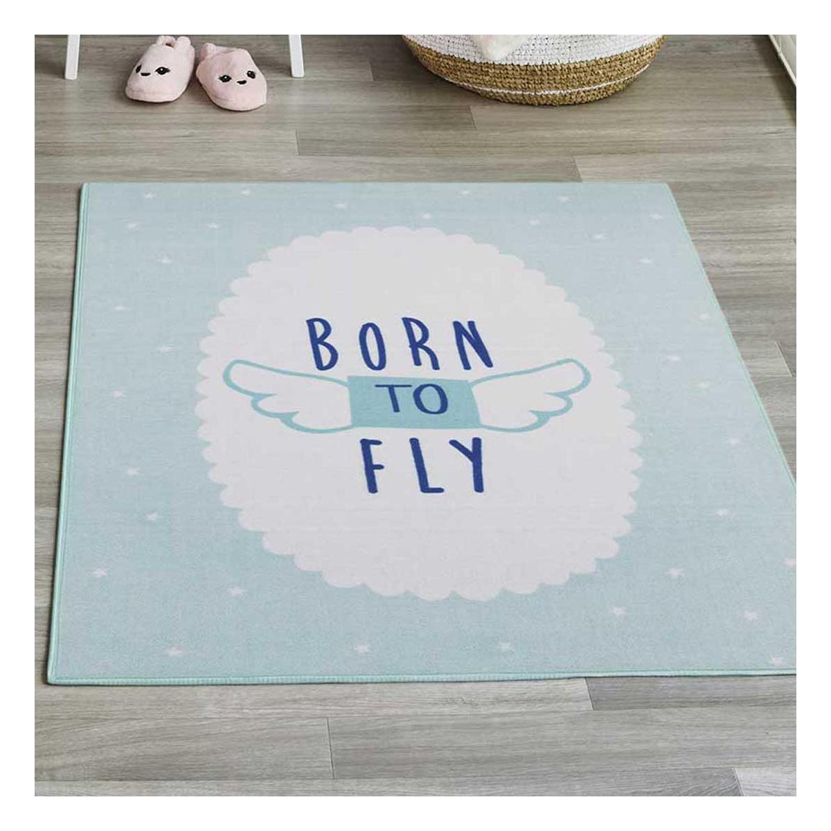 Tapis enfant en nylon 95x125 cm BORN2FLY