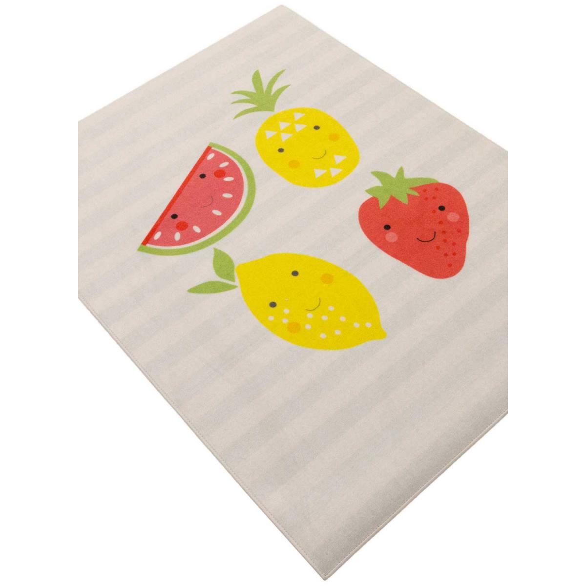 Tapis enfant en nylon 95x125 cm HAPPYFRUI