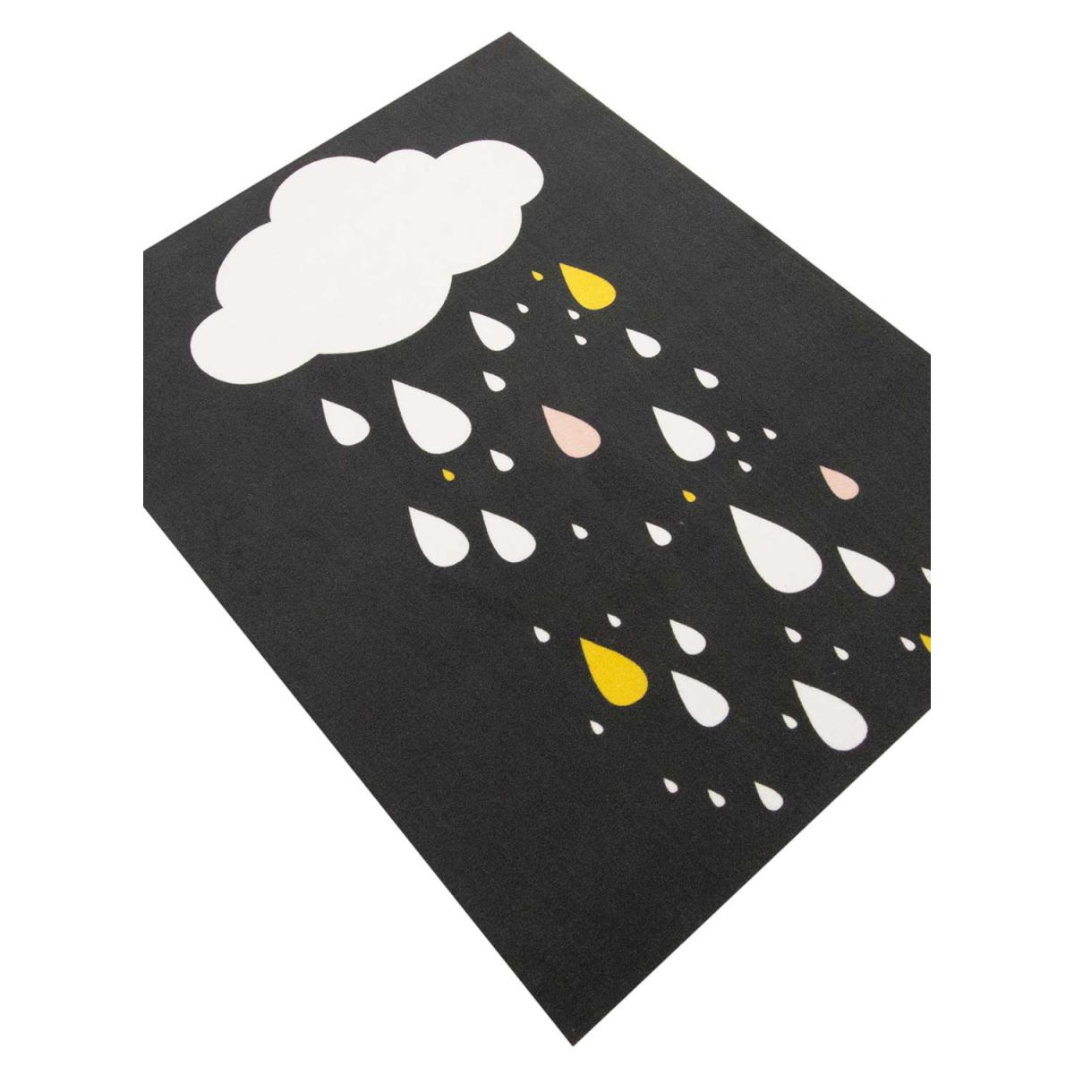 Tapis enfant en nylon 95x125 cm RAINDROPS