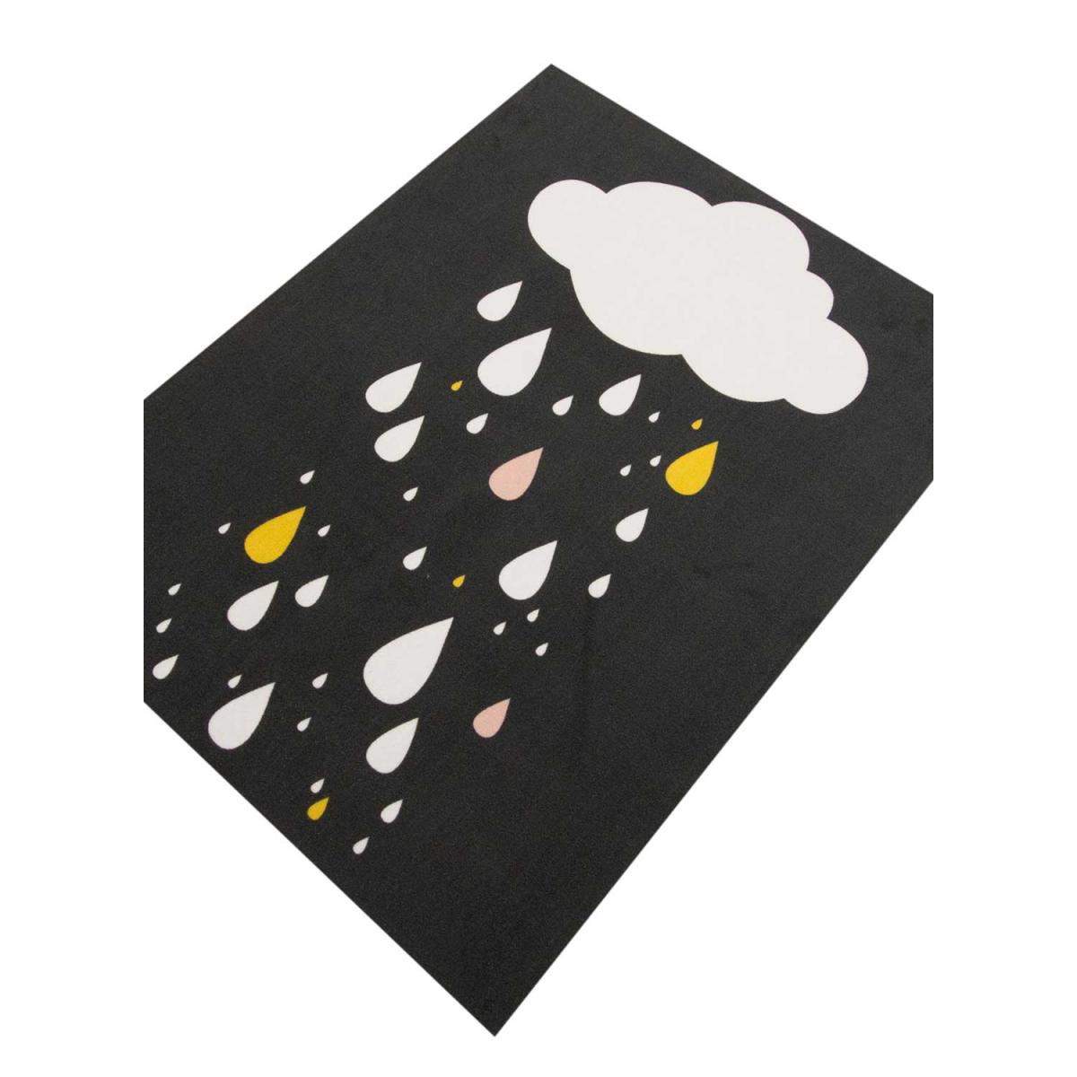 Tapis enfant en nylon 95x125 cm RAINDROPS