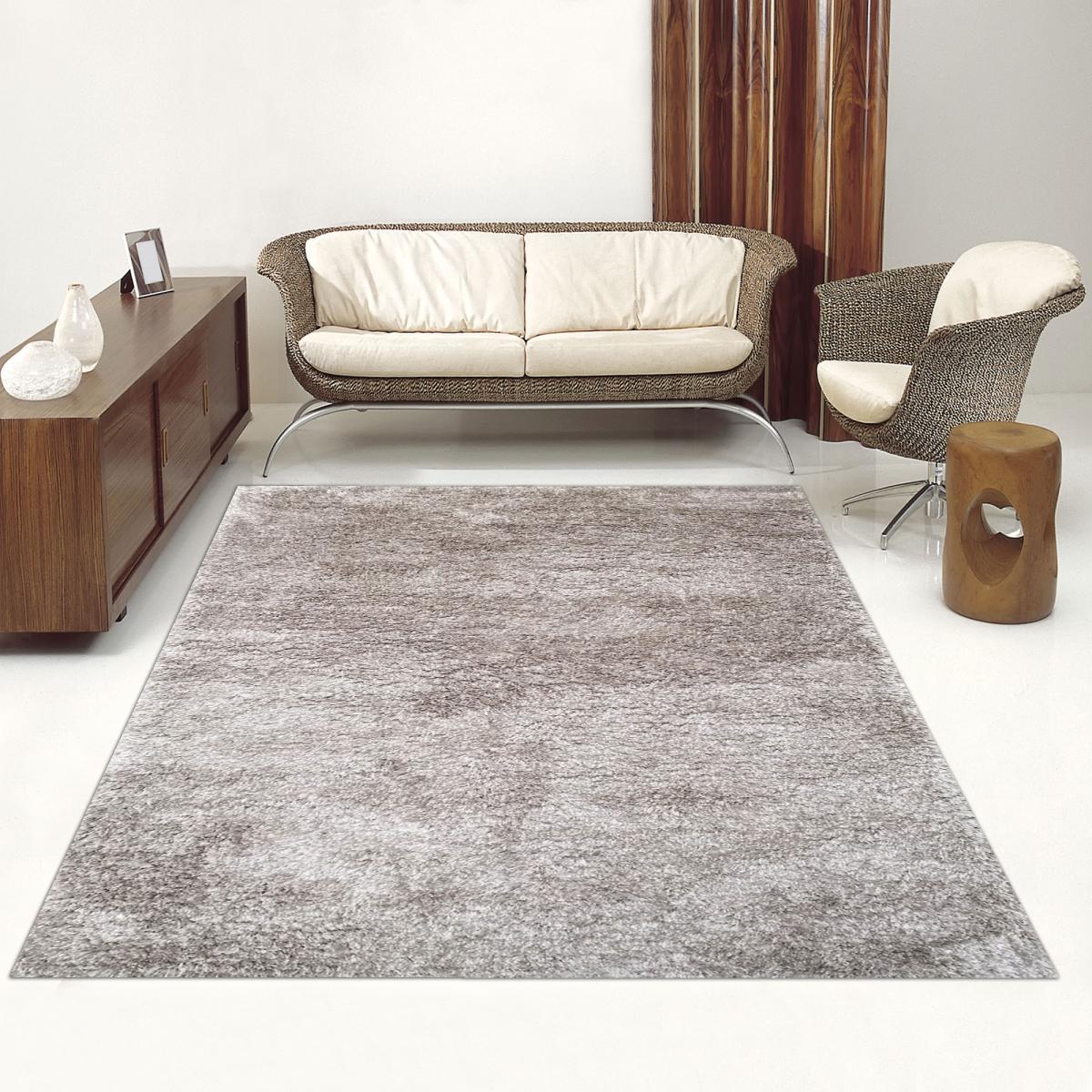 Tapis shaggy SG LUXE en polyester doux et soyeux Fait main Care&Fair