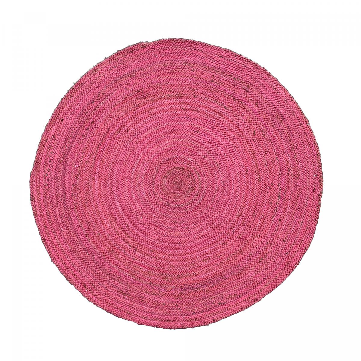 Tapis rond en jute tissé main SUNNY Care&Fair