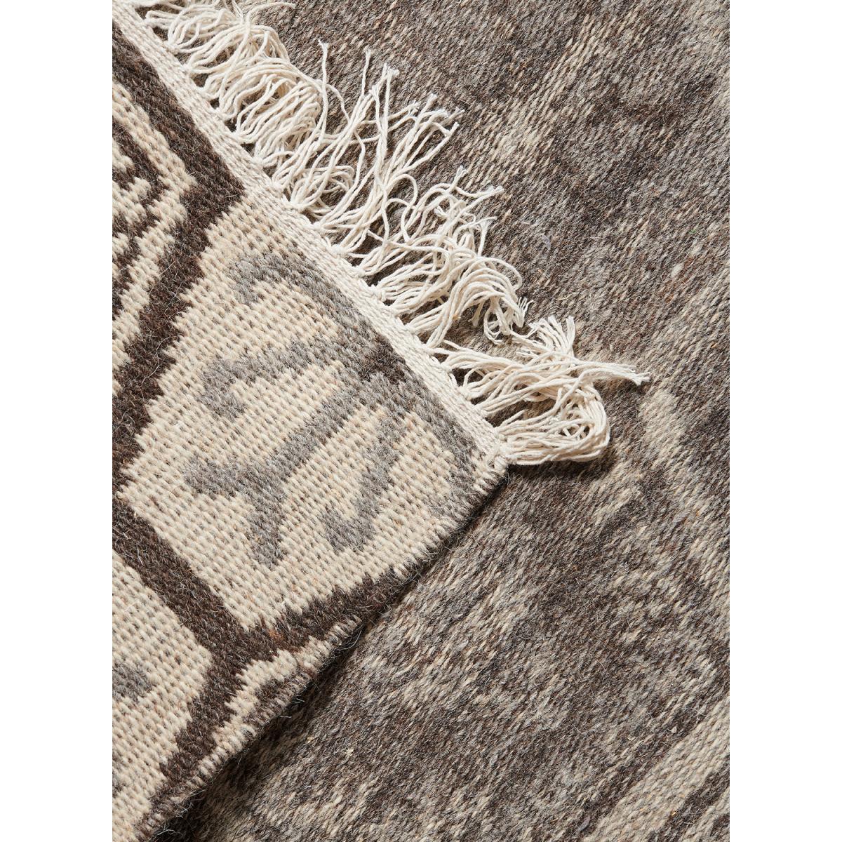 Tapis kilim tissé main en laine MALSA REVERSIBLE Care&Fair