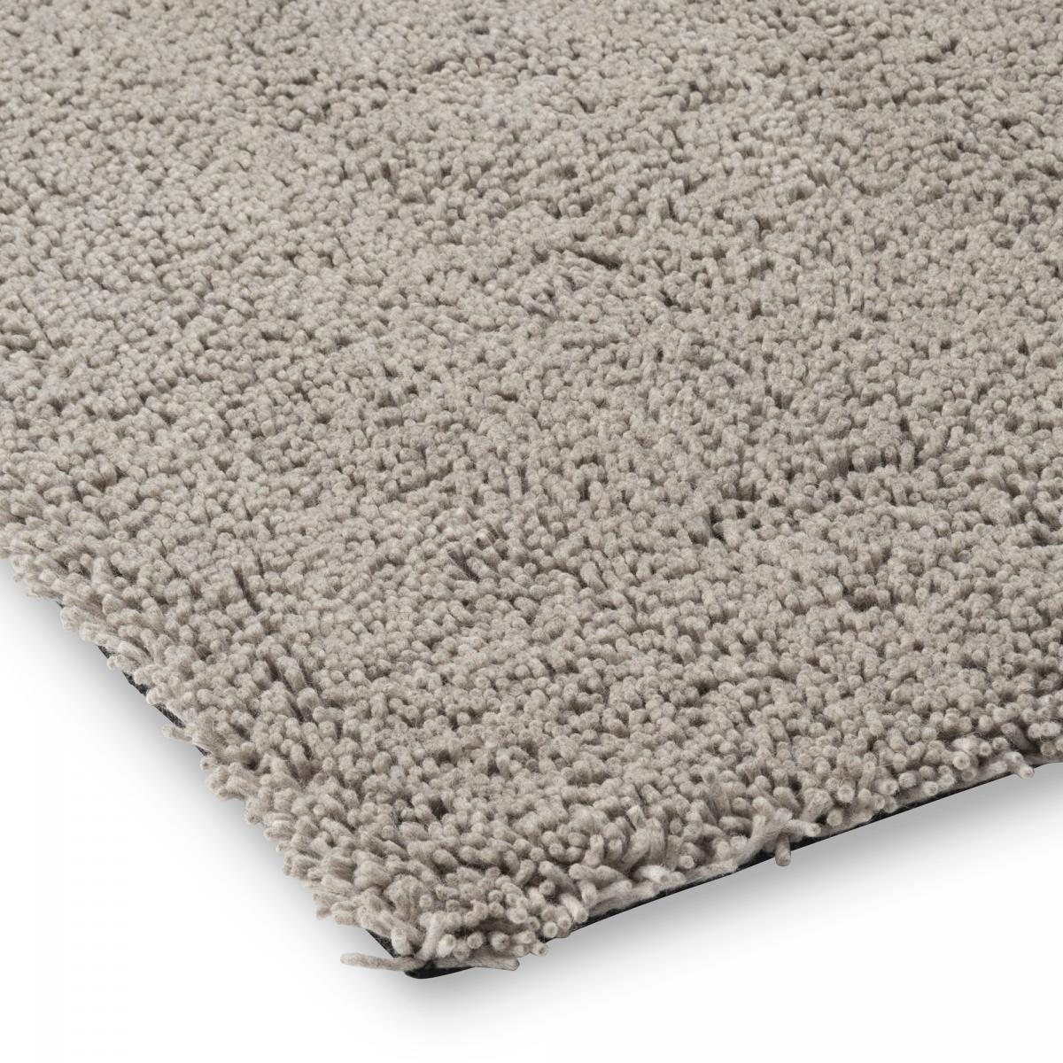 Tapis shaggy GRAVELA tissé en laine