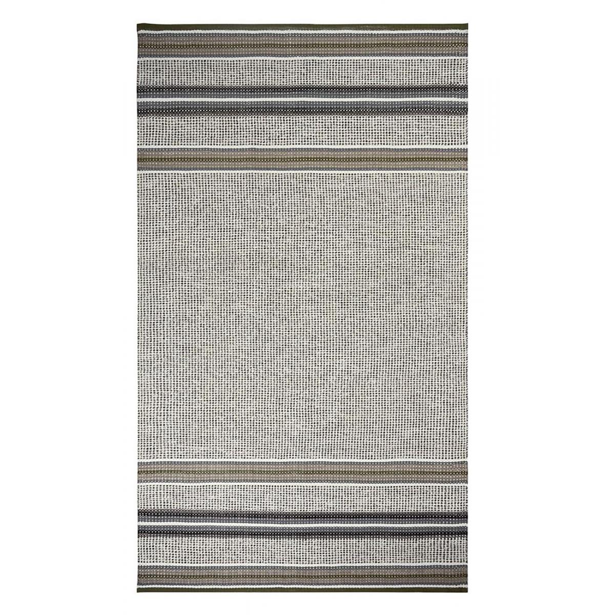 Tapis salon POMPANO tissé main