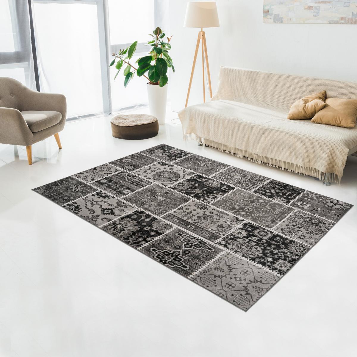 Tapis kilim PATCHKUN tissé OEKO-TEX®