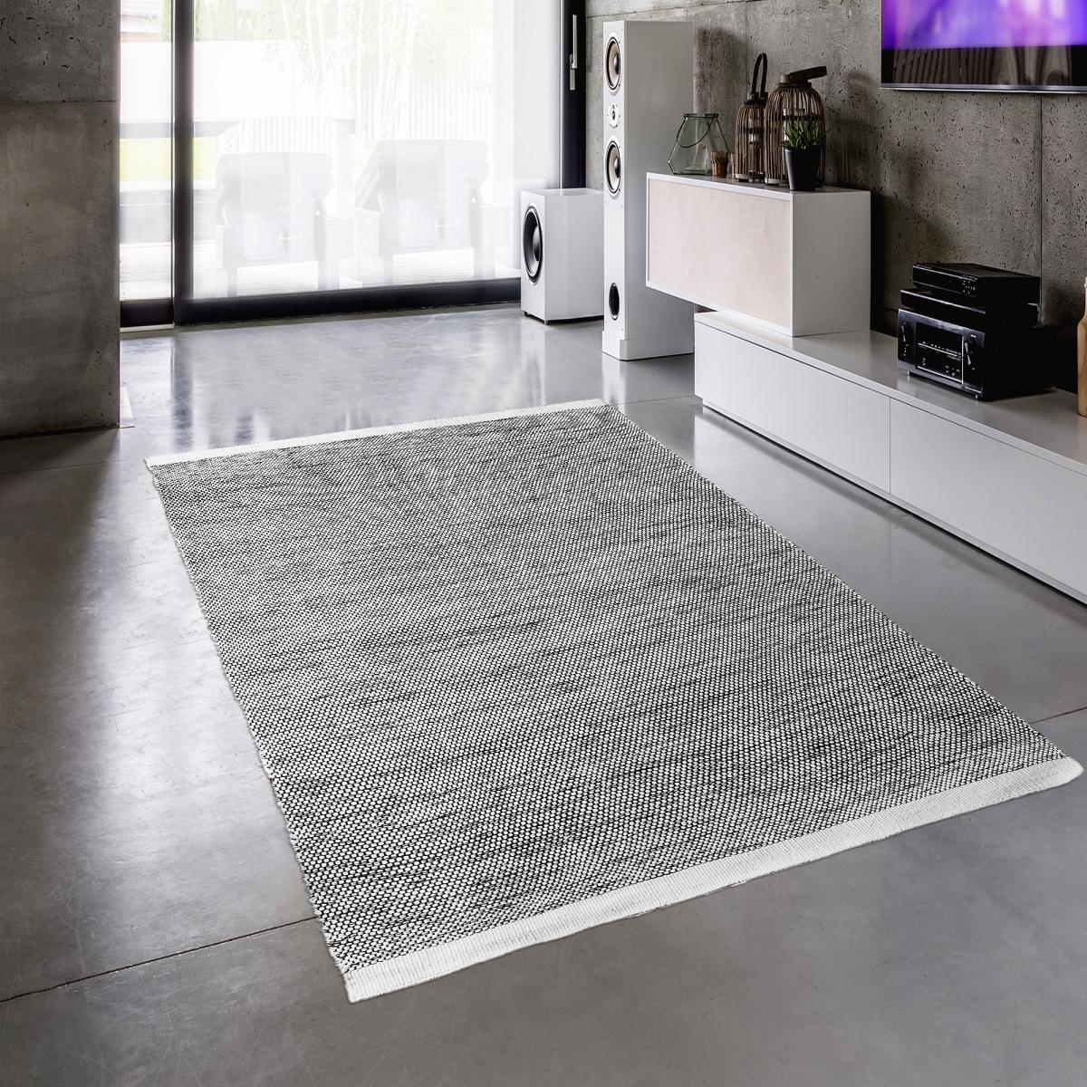 Tapis salon tissé main en pvc MOMRE 6 Care&Fair