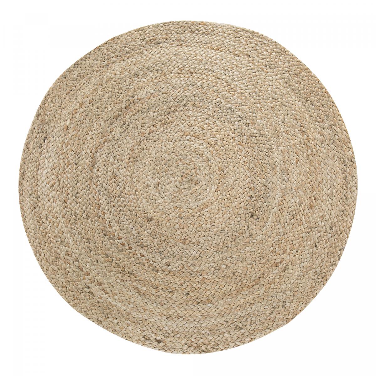 Tapis rond en jute tissé JUTERON Care&Fair