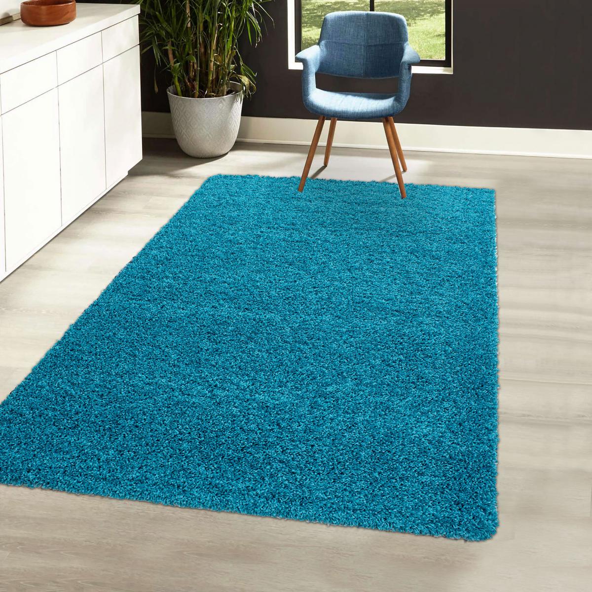 Tapis shaggy UNI C OEKO-TEX®