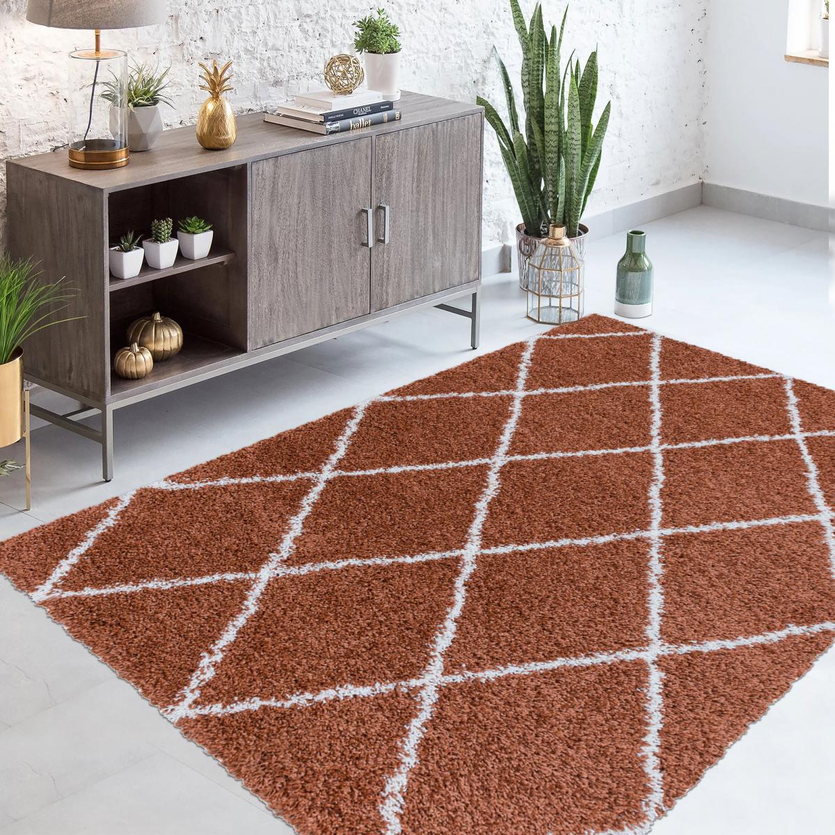 Tapis berbère style SHAGGY A OEKO-TEX®