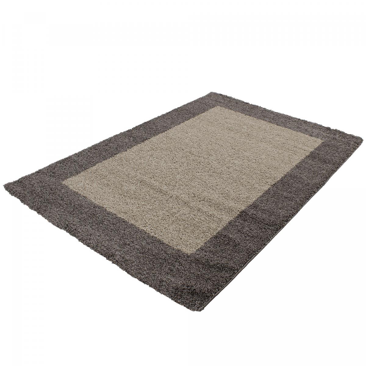 Tapis shaggy BORDURE OEKO-TEX®